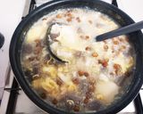 えのきなめこと豆腐の卵スープ作り方5写真