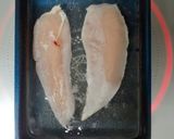 おろし玉ねぎ＆黒胡椒たれの茹で鶏ささみ☆作り方4写真