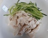 おろし玉ねぎ＆黒胡椒たれの茹で鶏ささみ☆作り方5写真