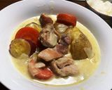 根菜たっぷり！あったかクリームシチュー！作り方10写真