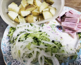 厨房ばあばぁ!皮付きポテトサラダ。作り方1写真