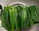 ほうれん草のベーコン舞茸ガーリックあえ作り方10写真