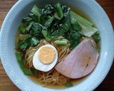 焼きハムのラーメン♪作り方3写真