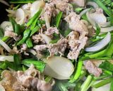 豚肉と野菜の和風炒め作り方2写真