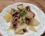 チャーテ（ハヤトウリ）と牛肉の炒め物作り方4写真