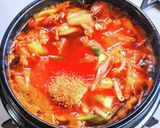 餃子のスタミナキムチ鍋作り方11写真