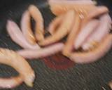 黄にらのソーセージ炒め作り方1写真