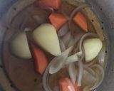 カレー翌日➡肉なし　肉じゃが・豚汁風味♪作り方4写真