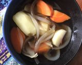 カレー翌日➡肉なし　肉じゃが・豚汁風味♪作り方5写真