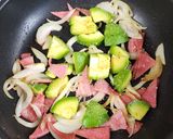 アボカド豆乳バジルパスタ作り方5写真