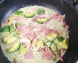 アボカド豆乳バジルパスタ作り方6写真