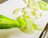 白ネギと椎茸の赤味噌炒め作り方4写真