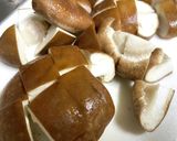 白ネギと椎茸の赤味噌炒め作り方5写真