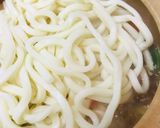 プチッと鍋●餅＆玉子とじの煮込みうどん鍋作り方2写真