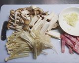 【レンジで!】きのこの和風パスタ作り方1写真