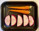 赤かぶと人参のグリル作り方1写真