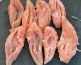 ささみで作る♩お手軽チキン南蛮作り方1写真