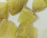 レンジで作る！さつま芋もちVer.きな粉作り方1写真