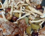 豚肉とぶどうのバルサミコ炒め作り方5写真