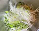 ねぎ焼豚丼作り方1写真