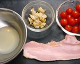 フライパンで！あさりベーコンのチーズ焼き作り方3写真