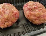 粗挽き肉でがっつりハンバーグ作り方4写真