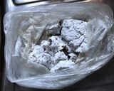 牛肉で【クジラ立田揚げケチャップ】もどき作り方5写真