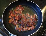 牛肉で【クジラ立田揚げケチャップ】もどき作り方8写真