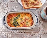 朝食カフェ風キッシュのセット★盛り付け案作り方5写真