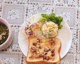 朝食カフェ風キッシュのセット★盛り付け案作り方2写真