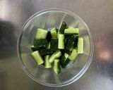 韓国風ピリ辛キュウリ和え作り方4写真