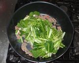 貢果クコ小松菜炒め♪お肌の乾燥に簡単薬膳作り方4写真