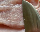 鶏むね肉を柔らかく！ガーリックポン酢焼き作り方5写真