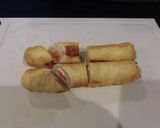 油揚げの豚肉くるくる巻き作り方6写真