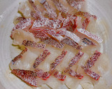 刺身用・皮付き鯛のしゃぶしゃぶ作り方6写真
