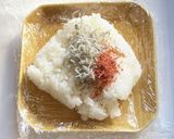 ちりめんじゃこ(しらす)とあかりおにぎり作り方4写真