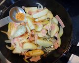 里芋のジャーマンポテト風作り方6写真
