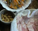 ナッツの風味でデリ風☆パンプキンサラダ作り方1写真