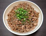 簡単☆お手軽こんにゃくそぼろ丼♩作り方6写真
