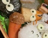 まっくろくろすけ弁当作り方5写真