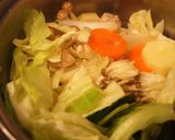 スープ風＊トマトカレー鍋作り方2写真