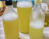 2*林檎酵母カカオニブ胡麻の高加水パン作り方1写真