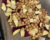 薩摩芋とひよこ豆のハニーマスタードサラダ作り方3写真