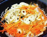 根菜の味噌炒め。作り方4写真