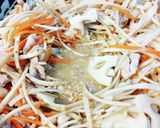 根菜の味噌炒め。作り方6写真