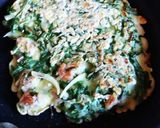 自己流　シラスorお好み焼き風和風チヂミ作り方7写真