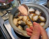 水菜と鶏つくねのシャキふわ鍋作り方4写真