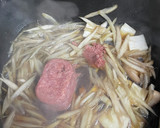 ごぼうとエリンギとコンビーフの炒め煮作り方4写真