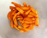 漬時間無ポークチャップ味甘酢人参浅漬け作り方1写真