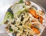 レンジもやし入きな粉オイポン酢味甘酢酢豚作り方12写真